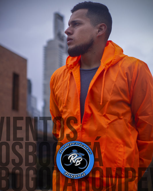 Rompeviento naranja