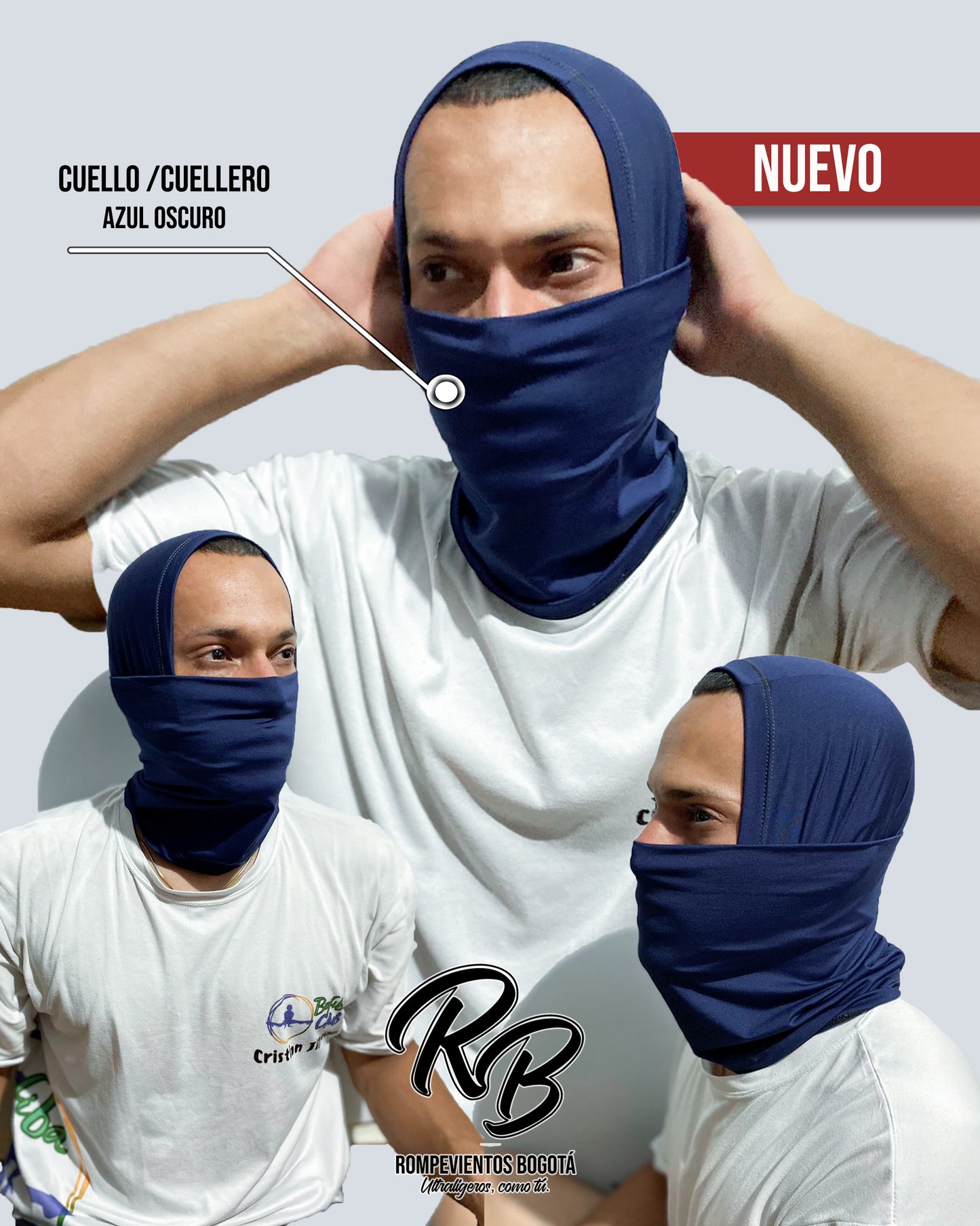 Cuello/buff azul oscuro