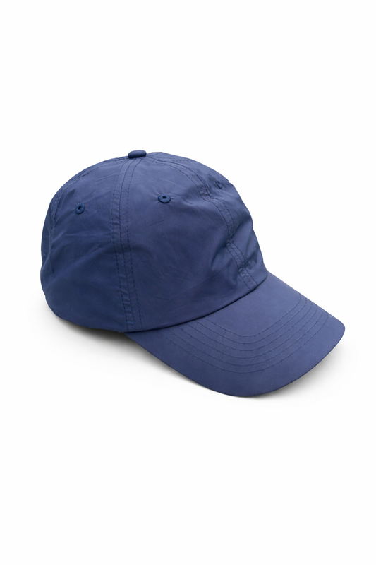 Gorra deportiva e impermeable azul oscuro