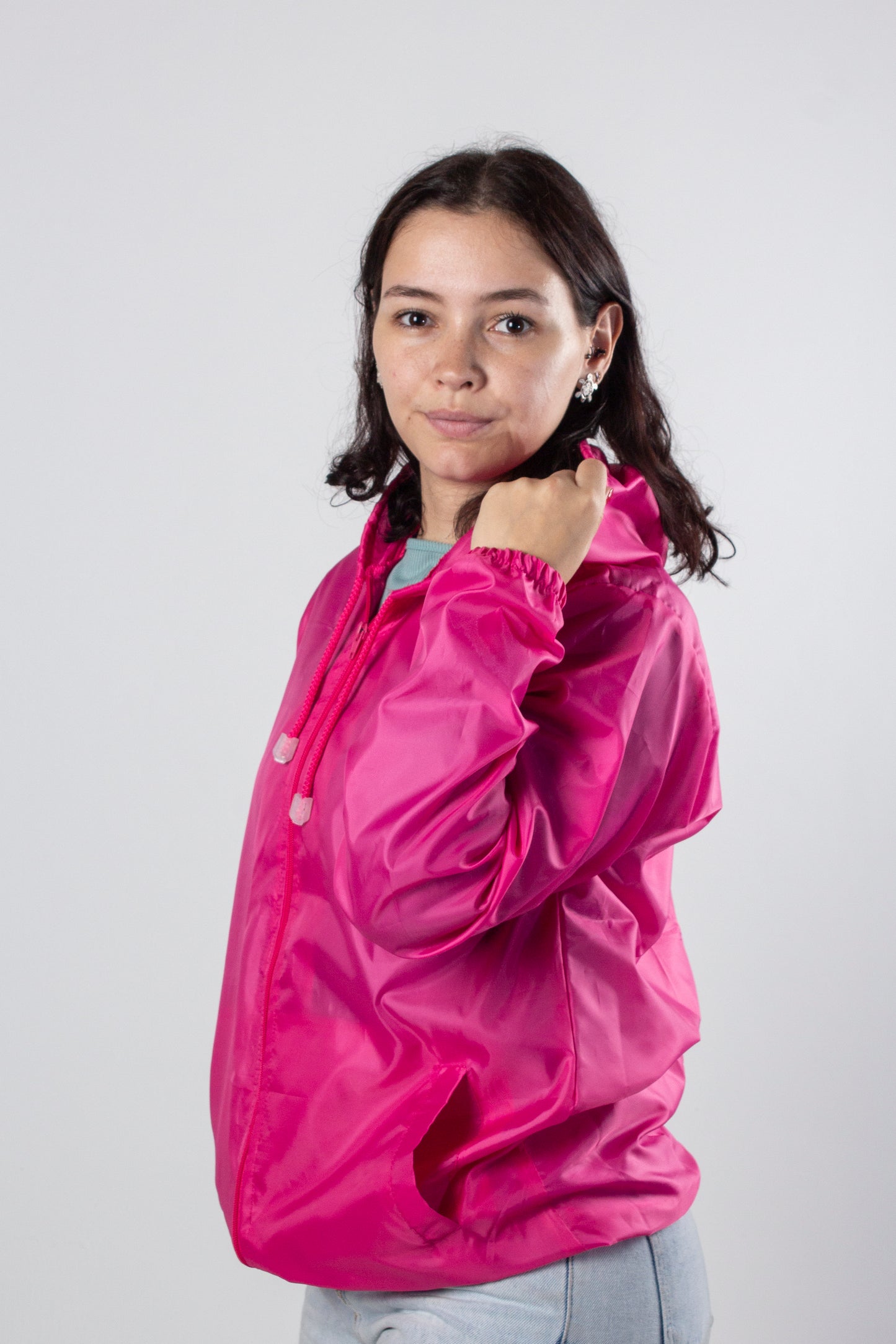 Rompeviento fucsia