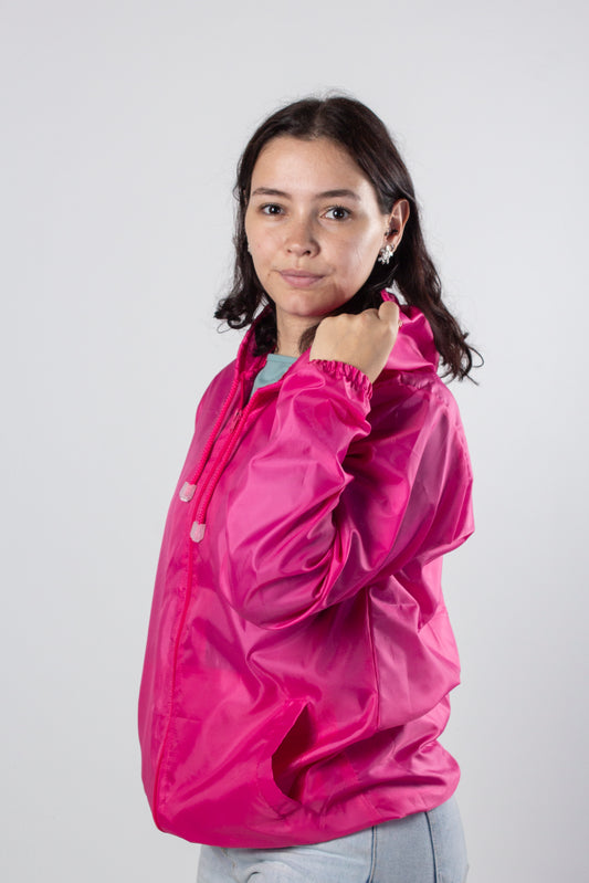 Rompeviento fucsia