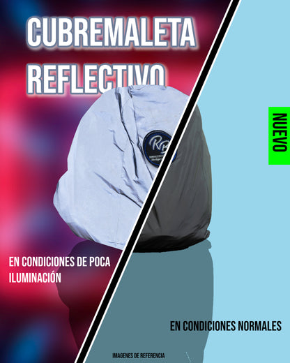 Cubremaleta reflectivo