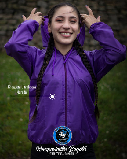 Rompeviento morado