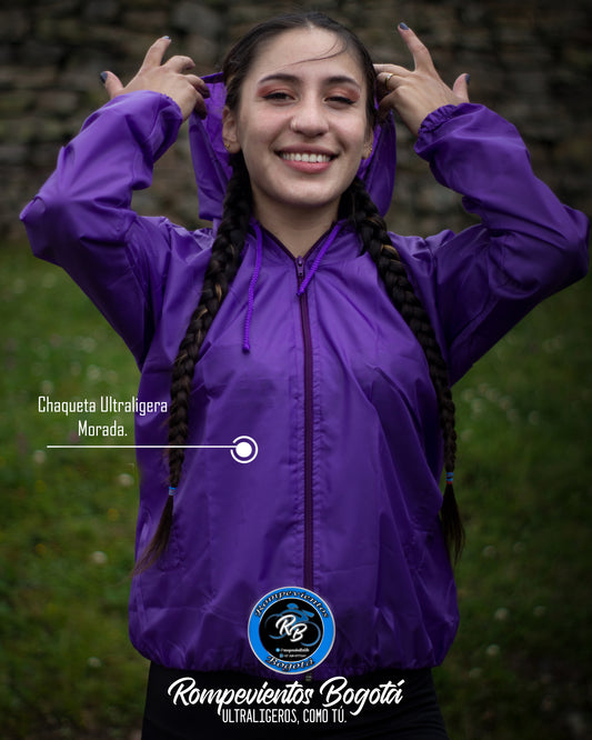 Rompeviento morado