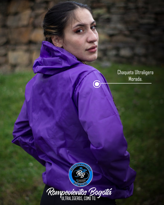 Rompeviento morado