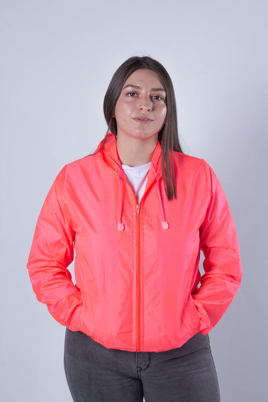 Rompeviento rosado neón
