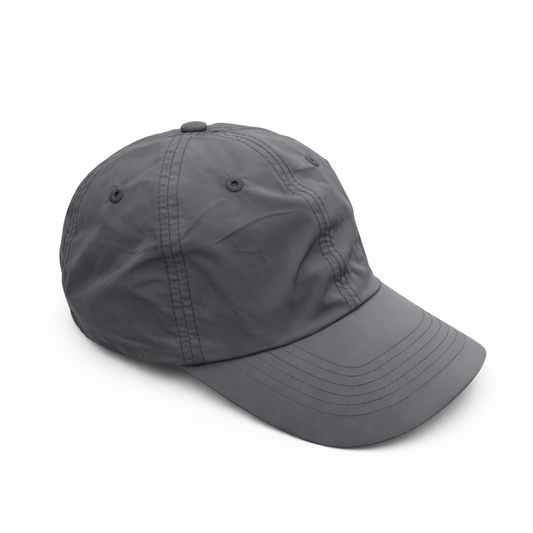 Gorra deportiva e impermeable negra